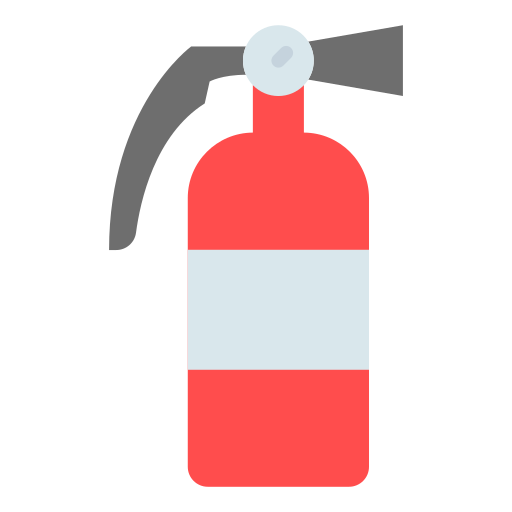 extintor de incendios Good Ware Flat icono