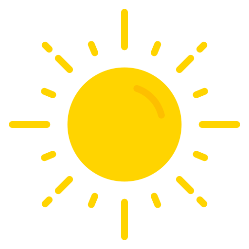 słońce Good Ware Flat ikona