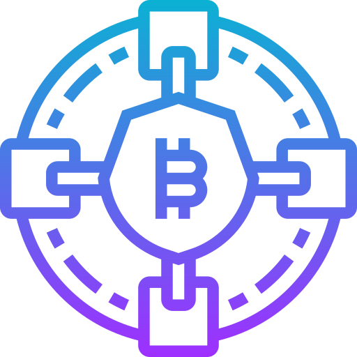 blockchain Meticulous Gradient icono