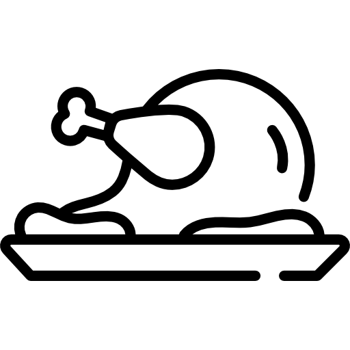 Roast chicken Special Lineal icon