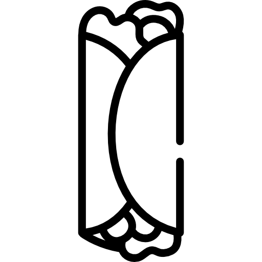 burrito Special Lineal ikona