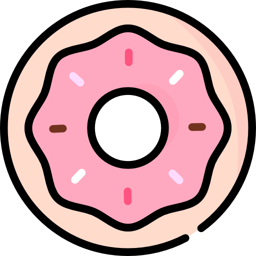 donut Special Lineal color Icône