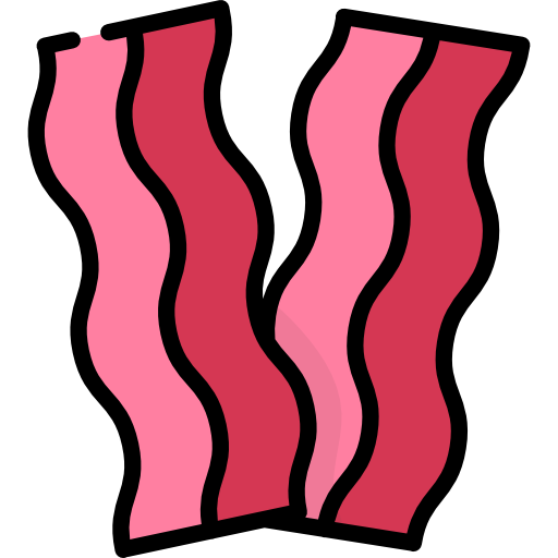 베이컨 Special Lineal color icon