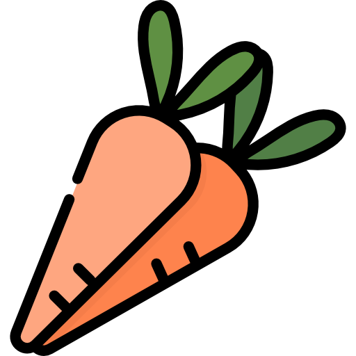 zanahoria Special Lineal color icono