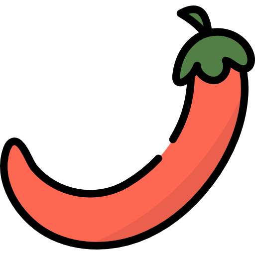 칠레 고추 Special Lineal color icon
