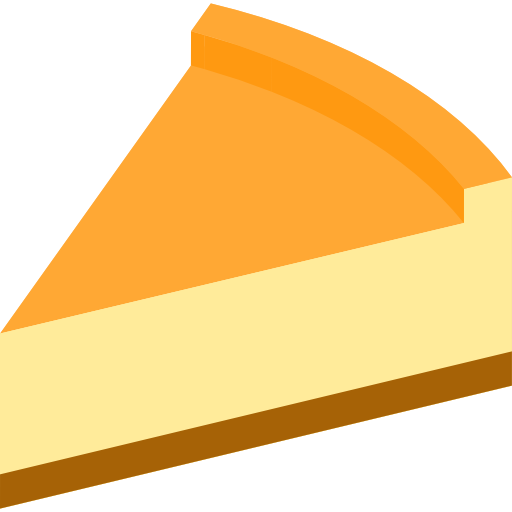 Cake Isometric Flat icon