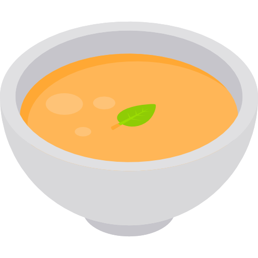 soupe Isometric Flat Icône