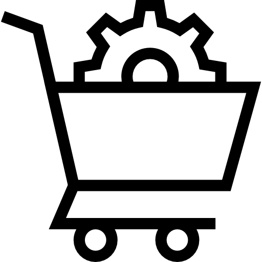 carrito de compras Dinosoft Lineal icono