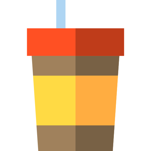 kaffeetasse Basic Straight Flat icon