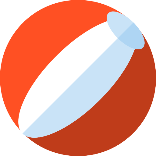 пляжный мяч Basic Straight Flat иконка