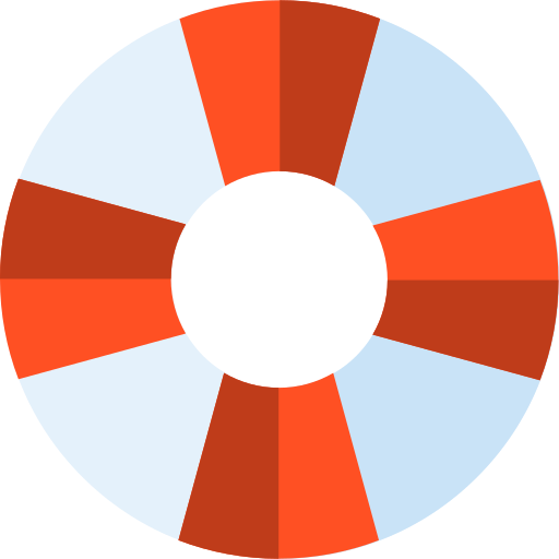 Спасательный круг Basic Straight Flat иконка