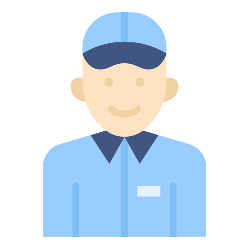 Cleaning staff Good Ware Flat icon
