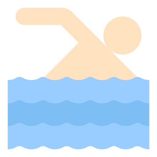 pływanie Good Ware Flat ikona