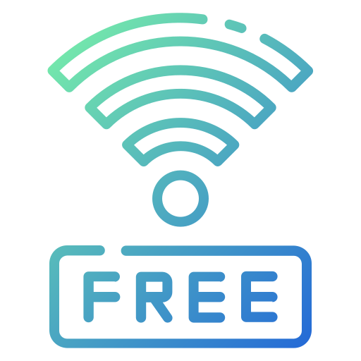 gratis wifi Good Ware Gradient icon