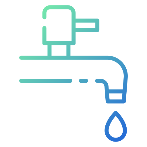 Water tap Good Ware Gradient icon