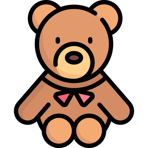 Teddy bear Special Lineal color icon