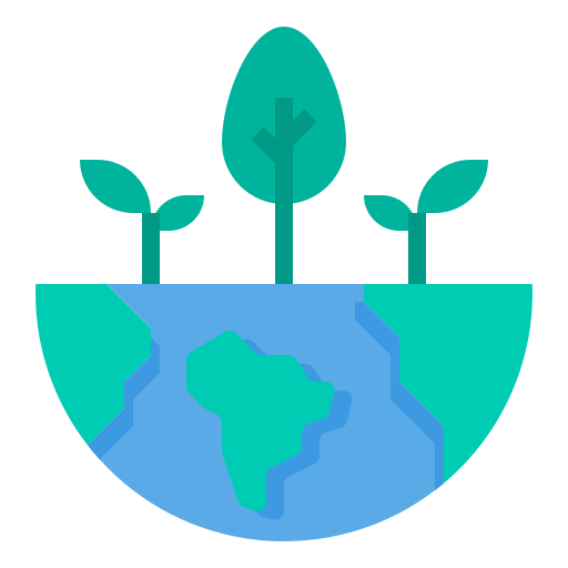 Green earth itim2101 Flat icon