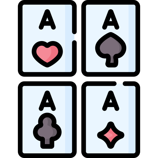 cartas de póquer Special Lineal color icono