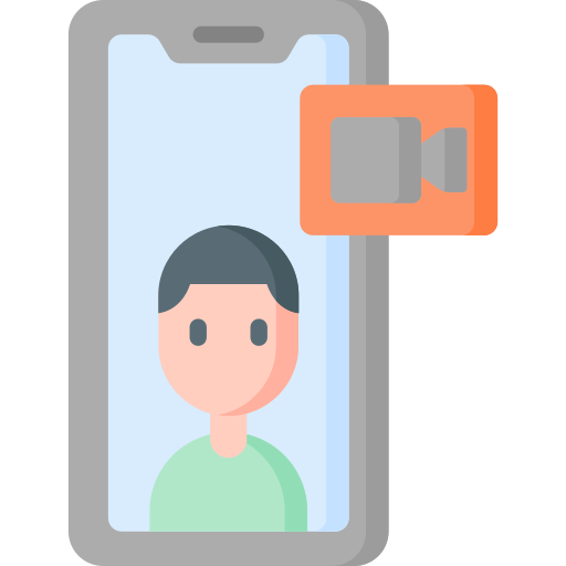 Videocall Special Flat icon