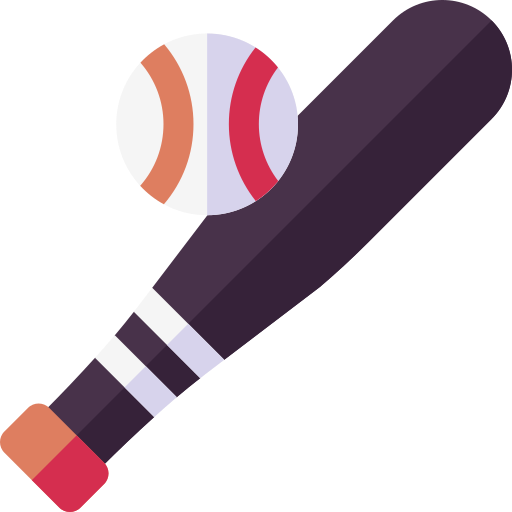 béisbol Basic Rounded Flat icono