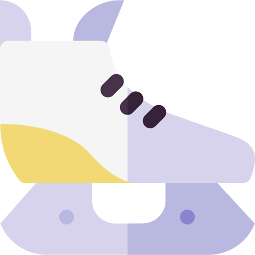 アイススケート Basic Rounded Flat icon