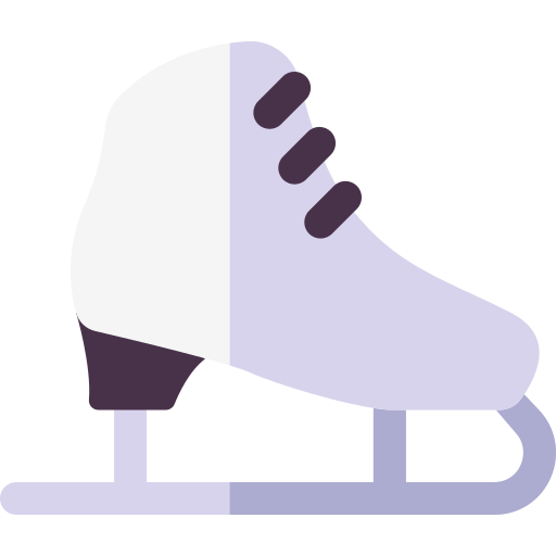 patinaje artístico Basic Rounded Flat icono