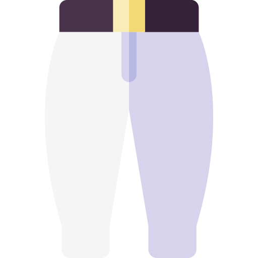 Trousers Basic Rounded Flat icon