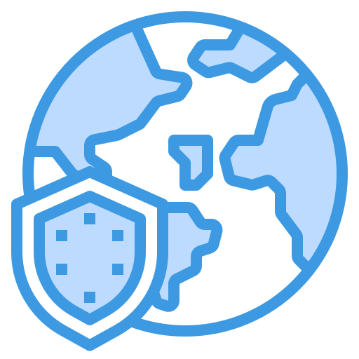 Save the world itim2101 Blue icon