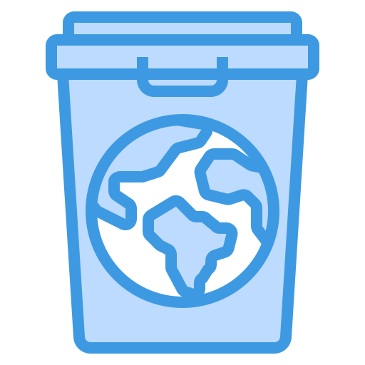 Trash itim2101 Blue icon