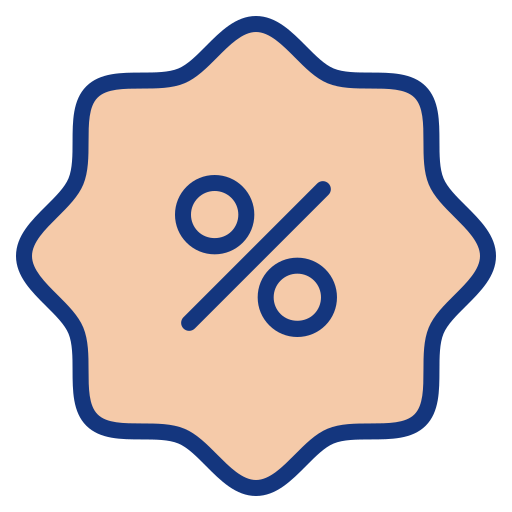 Discount Generic Outline Color icon