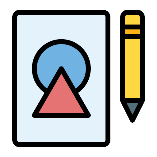 スケッチ Generic Outline Color icon