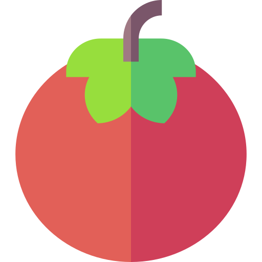 トマト Basic Straight Flat icon