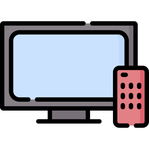 Tv monitor Special Lineal color icon