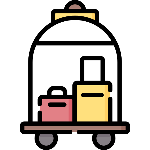 gepäckwagen Special Lineal color icon