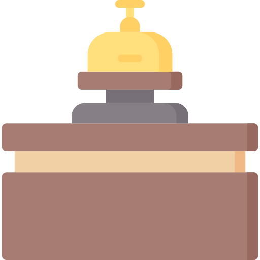Reception bell Special Flat icon