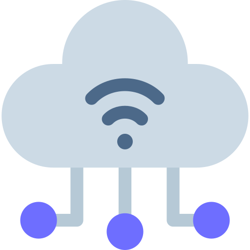 cloud computing SBTS2018 Flat Icône