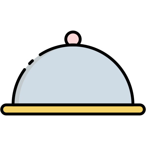 plateau de nourriture Generic Outline Color Icône