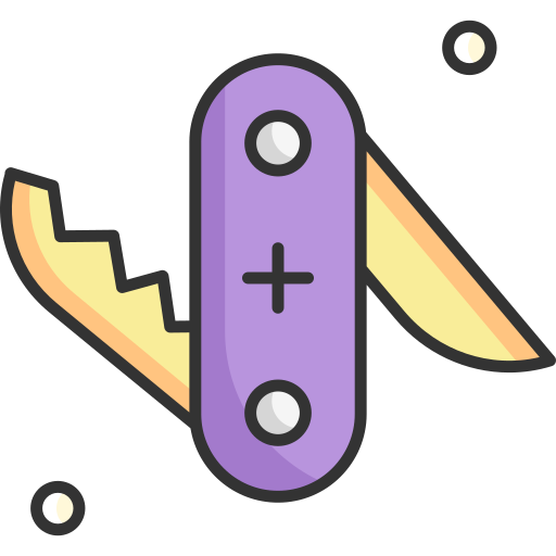 Swiss army knife SBTS2018 Lineal Color icon