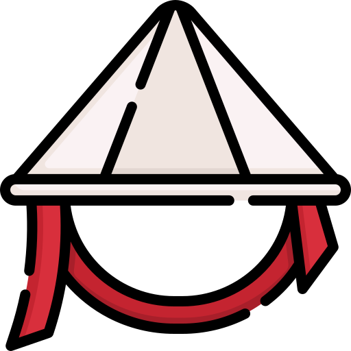 Китайская шляпа Special Lineal color иконка