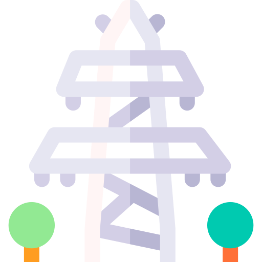 電気通信 Basic Rounded Flat icon