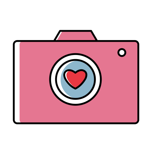 Camera Generic Thin Outline Color icon