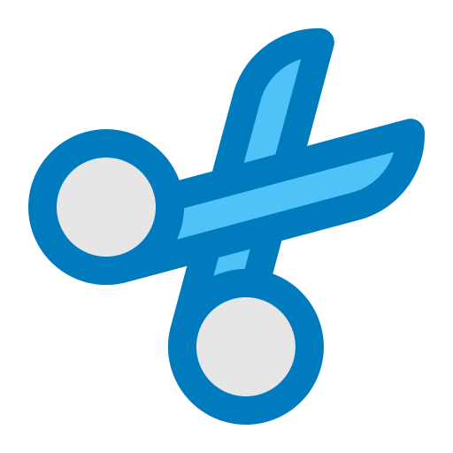 schere Generic Blue icon