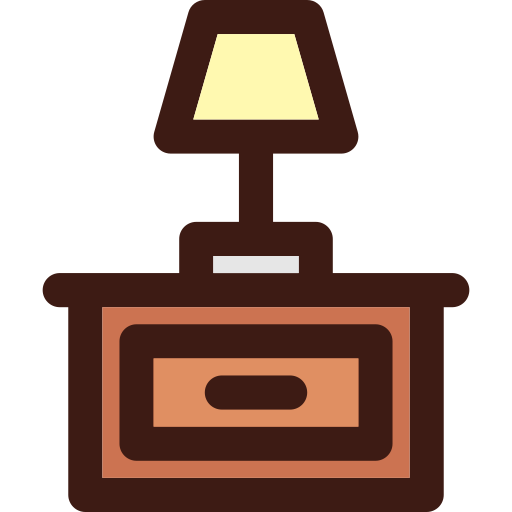 lampada da camera da letto Generic Outline Color icona