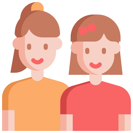 Sister Generic Flat icon