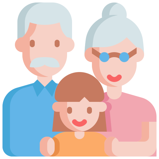 Grandparents Generic Flat icon