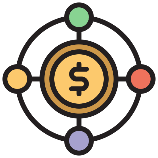Деньги Toempong Lineal color иконка
