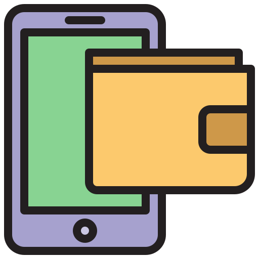 Интернет-кошелек Toempong Lineal color иконка