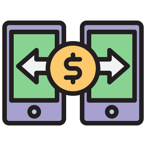 Мобильный банкинг Toempong Lineal color иконка
