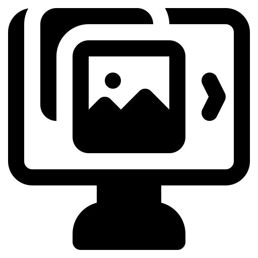 pokaz slajdów Generic Glyph ikona