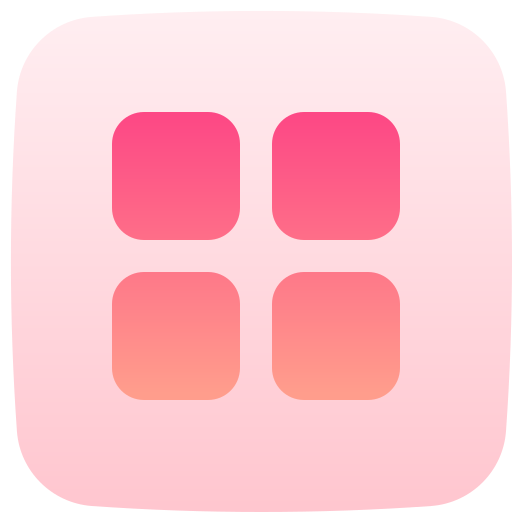 アプリ Generic Flat Gradient icon